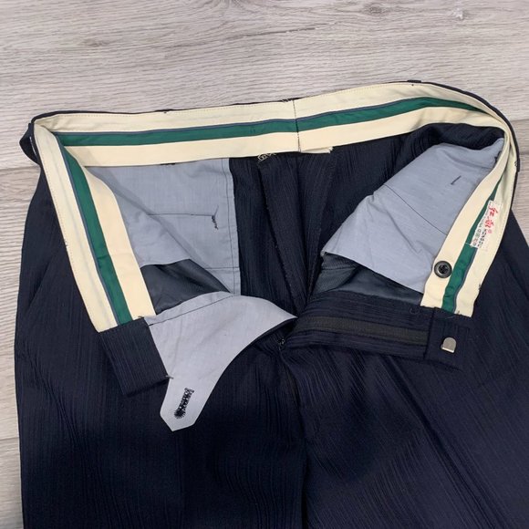 Midnight Blue 40R Suit and Pants - Picture 6 of 8